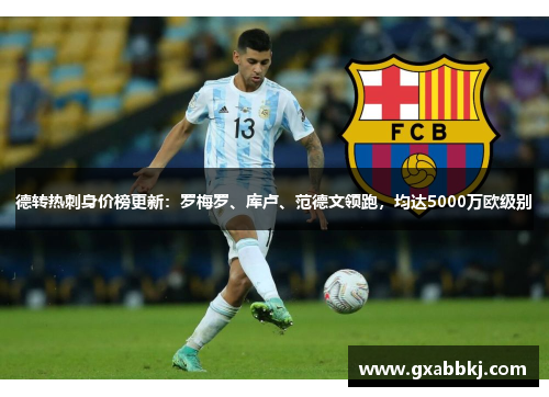 德转热刺身价榜更新：罗梅罗、库卢、范德文领跑，均达5000万欧级别